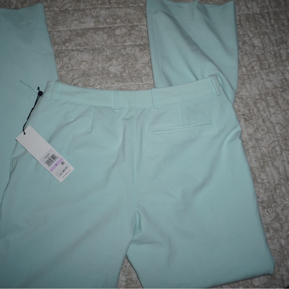 Calvin Klein Light Green Trousers